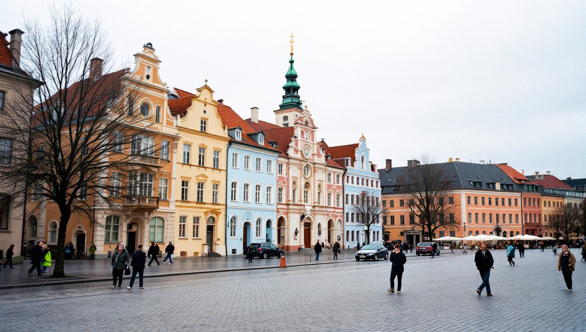 Jelenia Góra: atrakcje na weekend. Gotowy plan zwiedzania miasta i okolic 2 Plac Ratuszowy i kamienice w centrum Jeleniej Góry
