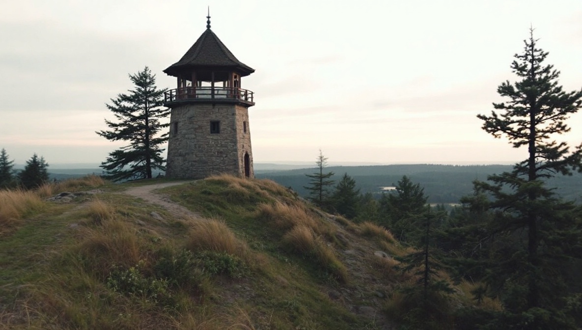 Jelenia Góra: atrakcje na weekend. Gotowy plan zwiedzania miasta i okolic 4 Wieża Grzybek na Wzgórzu Krzywoustego w Jeleniej Górze